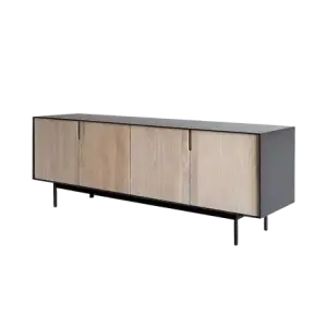 【現貨清倉】黑胡桃木電視櫃